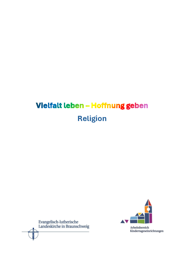 PDF Dokument zu Religion und Diskriminierung