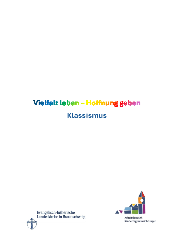 PDF Dokument zu Klassismus